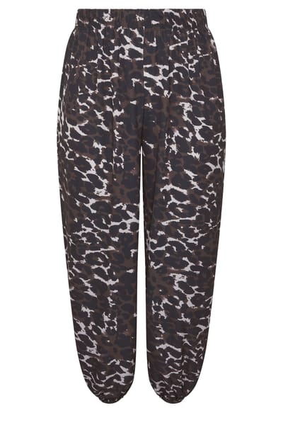 Limited Collection Bruine Luipaard Ballonbroek Size 38