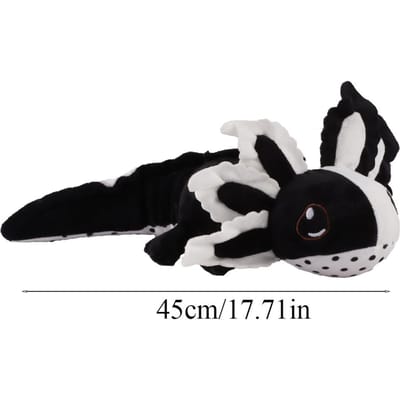 45cm Schattige Grote Ogen Hagedis Pluche Speelgoed Gevuld Dier Hagedis Pluche Speeltje Emotionele Steun Kinderverjaardag Kerstcadeaus 45cm zwart