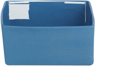 ASA Selection Cube Blue schaal, schaaltje, kom, decoratieve schaal, keramische schaal, keramiek, blauw, 4 cm, 46033108