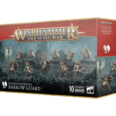 Beeldje Games Workshop Warhammer AoS - Soulblight Gravelords Garde des Tertres