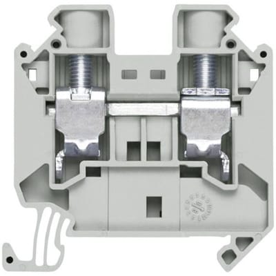 Siemens 8WH10000AK00 Doorgangsklem 12 mm Schroeven Beige 50 stuk(s)