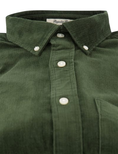 Overshirt Gant Regular Fit groen