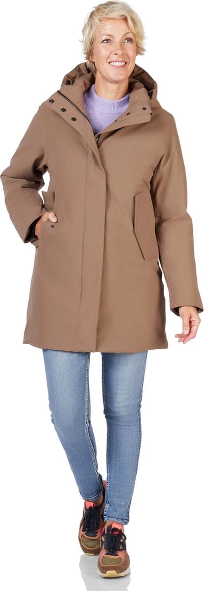 Happy Rainy Days Lange Regenjas Dames Chicago Taupe