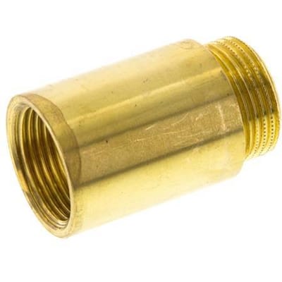 G 1'' F/M Messing Verlengstuk DIN 3523 - 50 mm - FL2S-FM-B-100G-50L