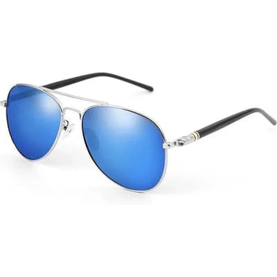 Metalen Frame Kwaliteit Oversized Veerpoten Legering Mannen Zonnebril Gepolariseerd Mannen Zonnebrillen Rijden gray