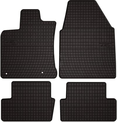 Wielganizator SolidPRO - Auto Vloermatten - Nissan Qashqai I J10 - Zwart - Op Maat