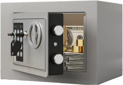 Digitale Kluis - Veiligheidskistje Elektronisch - Waardevolle Spullen Opslaan - Waterbestendig tot 24 uur