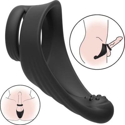 Aii Teaser Cockring - Penisring - Penis sleeve - Sex Toys voor Mannen - Zwart