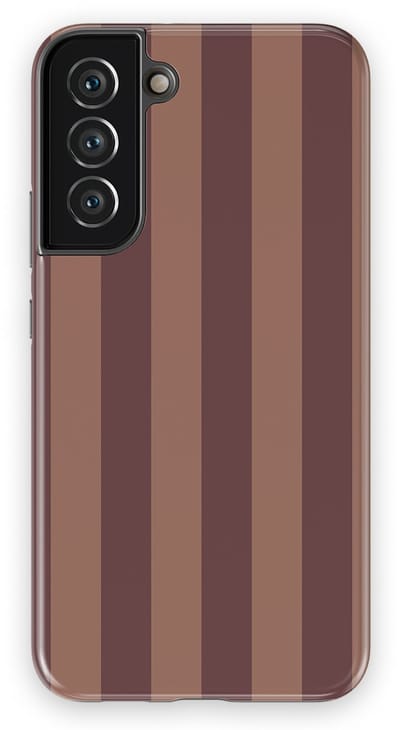 DripCase Gestreept Hoesje Samsung Galaxy S22 Plus | Backcover met Mag | Stripes Motief | Trendy Case Samsung Galaxy S22 Plus met Strepen Burgundy Rush