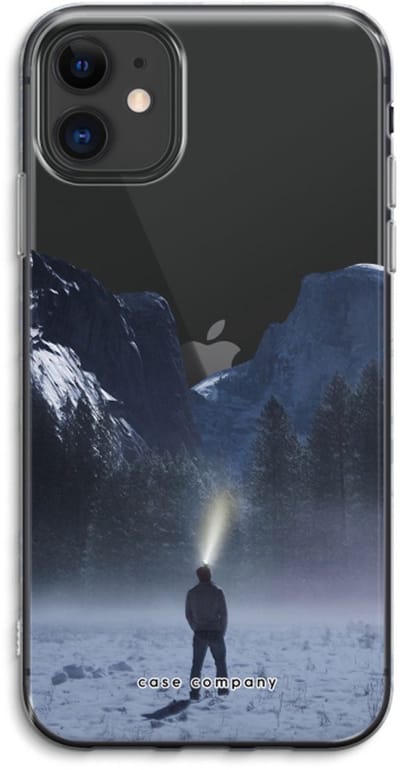 Case Company® - Hoesje geschikt voor iPhone 11 hoesje - Wanderlust - Soft Cover Telefoonhoesje - Bescherming aan alle Kanten en Schermrand