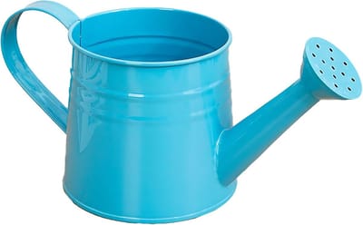Metalen Gieter - Waterkan Binnen - Planten Verzorgen - Lange Precisie Tuit - 1 Gallon - Blauw
