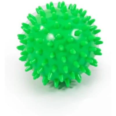 Balle de Massage Picotante en PVC Durable Point de Déclenchement Fitness Athlétique Soulagement Douleur Main Pied Fasciite Plantaire Soulageur Hérisson 7 cm Ba Utilisation Pratique vert