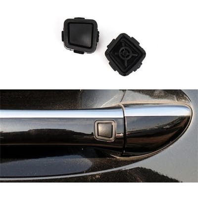 LH&RH Buitendeurklink Sensor Knop Cover Voor Mercedes Benz S R CL ML GL Klasse W164 W251 W211 W220 W219 black