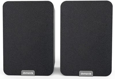 Aiwa SP-A200BK - Boekenplankspeaker Zwart