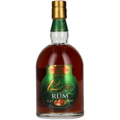 XM Royal Rum XM SPECIAL 12 Years Old Finest Caribbean Rum 40% Vol. 0,7l