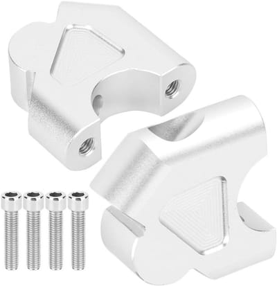 Handlebar Riser en Clamp Mount Adapter voor R1200GS en R1250GS Motoren - Verhoog je Rijcomfort en Controle
