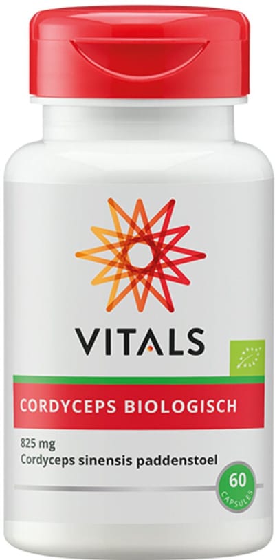 Vitals - Cordyceps Bio - 2 x 60 capsules - Voordeelverpakking