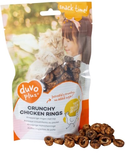 Duvo+ Knapperige Kippenringen 50 gram