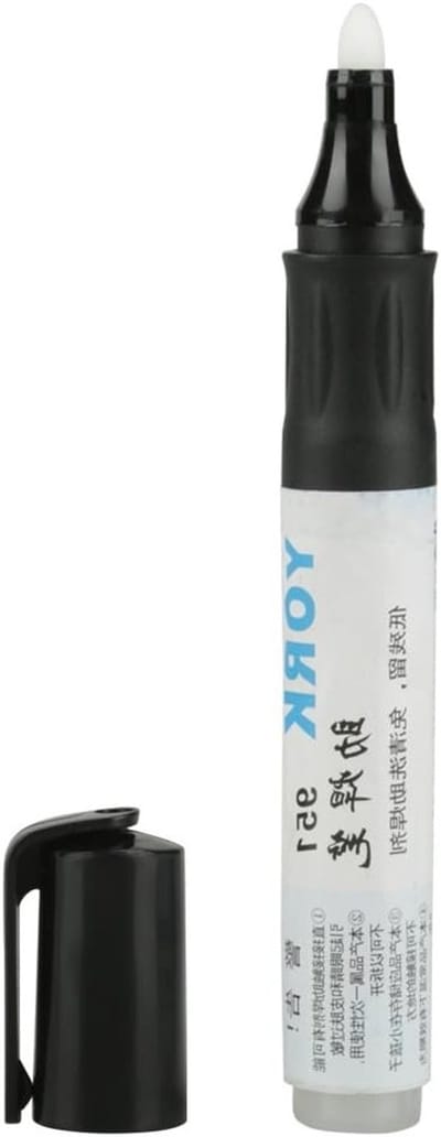 Soldeer Flux Pen - Solderen Pen Vloeimiddel - Elektronische Reparatie - Niet-Corrosief Hars - 13 cm - Wit