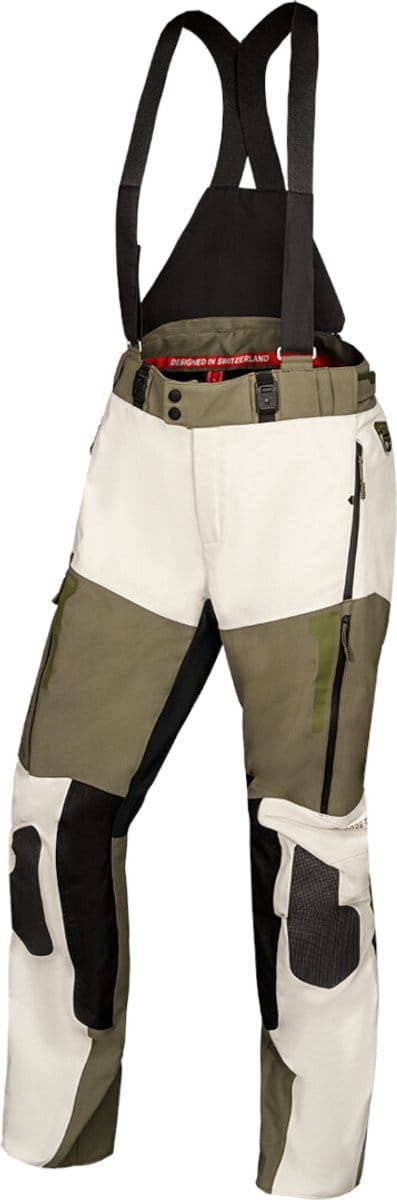 IXS Venture-GTX 1.0 Waterdichte Light Grijs Groen Textiele Motorbroek - Broek