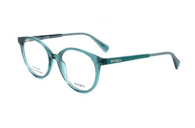 Max&co. MO5106 Shiny dark green 49/17/140 WOMAN Brilmonturen