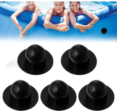 5 stuks zwembadstoppers - wandpluggen voor zwembad -zwembadstoppers - zwembadzeefstopper, reservestop voor zwembad