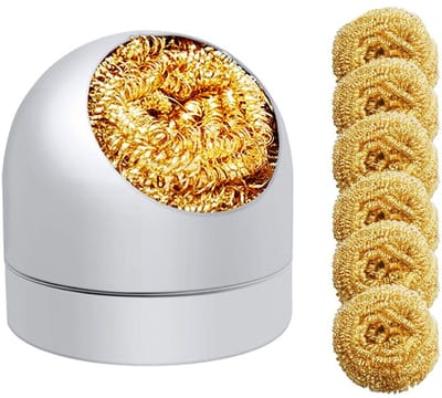 Dailygoods - Soldeerpunterreiniger - Messing Tipreiniger Kit - Efficiënt en Comfortabel - Reinigingsdraad - Geschikt voor Soldeerbouten - Inclusief Ko...