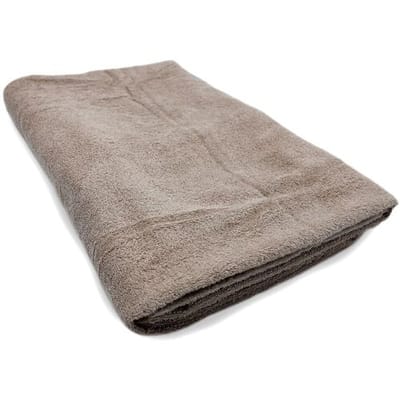 GGM Gastro (10 Stück) Grönland Liege-/ Massagetuch - 400g/m² - 100x200cm - Sand Bruin
