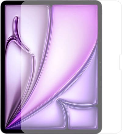 Glazen Screenprotector geschikt voor iPad Air 11 inch (2024) - transparant