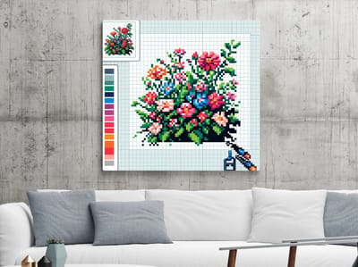 Kunstprint | Wanddecoratie | Dibond | 60 × 60 cm