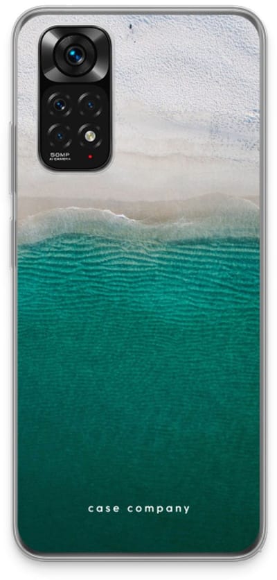Case Company® - Hoesje geschikt voor Xiaomi Redmi Note 11 hoesje - Stranded - Soft Cover Telefoonhoesje - Bescherming aan alle Kanten en Schermrand