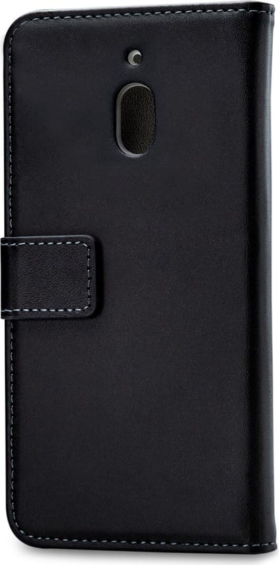 Mobilize Telefoonhoesje geschikt voor Nokia 2 Hoesje | Mobilize Classic Gelly Wallet Bookcase Portemonnee | Pasjeshouder voor 2 Pasjes | Telefoonhoesje voor Pinpas / OV Kaart / Rijbewijs - Zwart