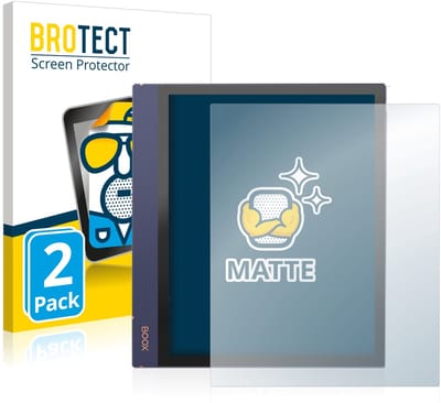 BROTECT - Screenprotector voor Boox Note Air 2 - Folie Beschermfolie matte 2 Stuks