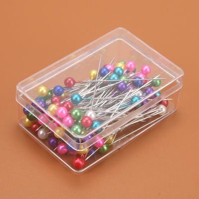 100/300/500 stuks/pak Gebreide Parel Licht Lokaliseerspelden Patchwork Naaispelden Positioneringsnaald Naaigereedschap 100pcs