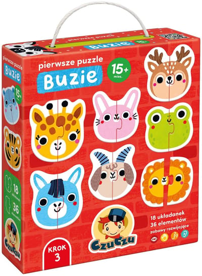 CzuCzu Pierwsze puzzle Buzie - CzuCzu Eerste puzzels Gezichten