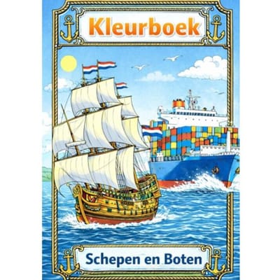 Kleurboek, Boten En Schepen. - H. Mourits