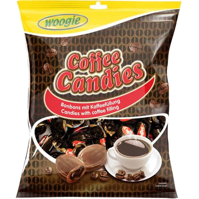 Woogie Koffiesnoepjes met Koffievulling 150 g