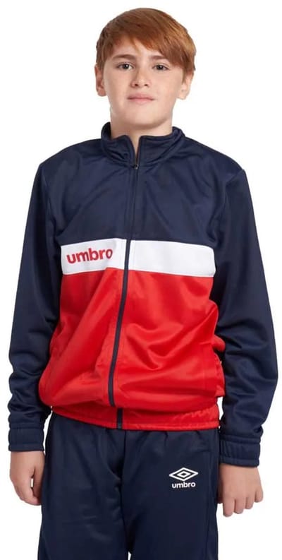 Umbro Sportswear Trainingsjack Rood,Blauw 9-10 Years Kinderen