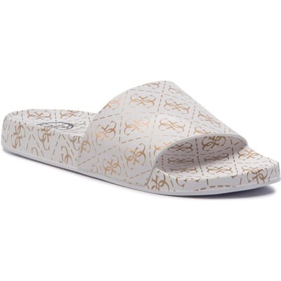 GUESS - maat 37 -  Badslippers Dames - Wit
