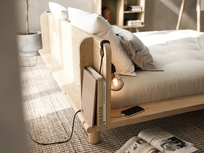 Karup Peek bed - 101 clear lacquered - 160 x 200 cm