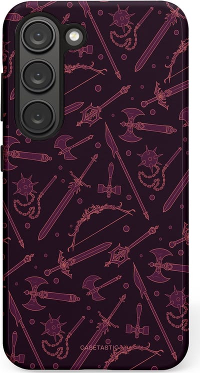 Casetastic Hoesje Geschikt voor Samsung S23 - Stijlvolle Beschermende Duo-layer Case - Morgenster