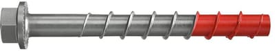 Betonschroeven - Montageschroeven - Vaste Bevestiging - Roestvrij Staal - 10 x 60 mm - Grijs