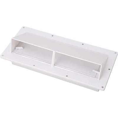 Uitlaatventilatieafdekking ABS Automatische Winddichte Klep Vergrendelbare Bereik Ventilatieafdekking voor RV Huis Camper Wit