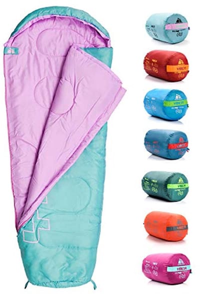 Kinderen Slaapzak - Lichtgewicht Ultralight Zomer Slaapzak voor Kamperen en Buitenleven