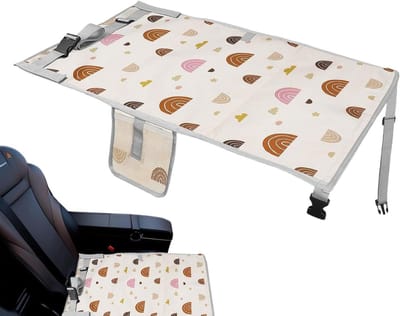 Babyvliegtuigkussen - Kinder reisbed - Reiscomfort Vergroten - Waterdicht en Afwasbaar - 76 cm - Meerkleurig