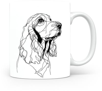Beker Engelse Cocker Spaniel