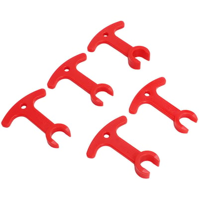 5 stuks Nokkenas Schuifstukken Afstandsstuk Gereedschapsset ABS Vervanging voor A4 Q5 2.0L Turbo 4V Motor red