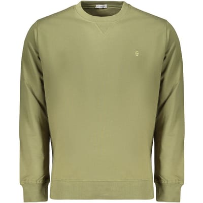 Coveri Moving Groene Katoenen Sweatshirt voor Mannen