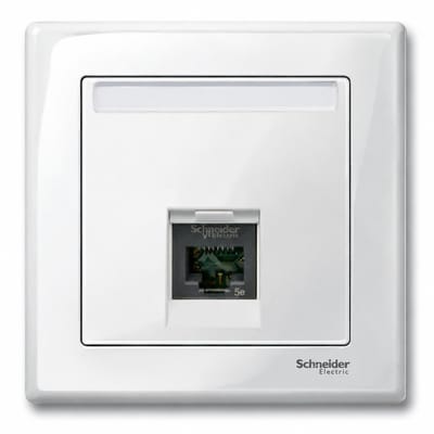 Schneider Electric Merten RJ45 CAT5E UTP Complete Set – Polarwit
