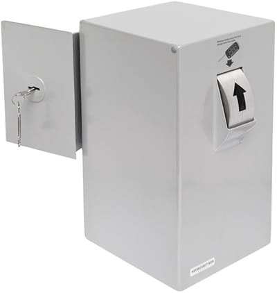 Keysecuritybox KSB102A extra pantser, opbouw sleutel afstortkluis